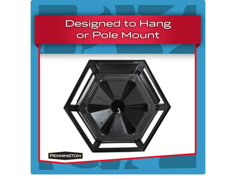 Pennington Earth Smart, Black Recycled Plastic Hopper Wild Bird Feeder, with Extra Large 6 lb. Capacity - Amado Deals - wholesale and distributors with free shipping in United States Pennington Earth Smart, Black Recycled Plastic Hopper Wild Bird Feeder, with Extra Large 6 lb. Capacity - Amado Deals - wholesale and distributors with free shipping in United States